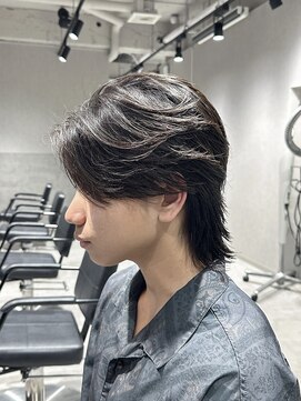 テクト バイアッシュ 吉祥寺店(Tect by Ash) ニュアンスウルフフェザーパーマセンターパート毛流れパーマ