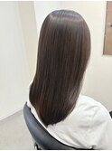 【お客様スタイル】シナモングレージュカラー