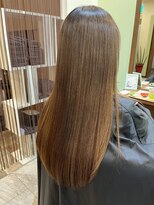 タックバイハレ たまプラーザ(takk by Hale)&nbsp;[takk]髪質改善縮毛矯正/チェリーブラウン/ホワイトグレージュ