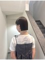 シロコウベ(shiro.kobe)&nbsp;mini bob/ぱつっとでお洒落な雰囲気に~縮毛矯正すると◎