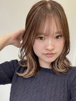 クオン 伊勢崎(QUON.) インナーカラー可愛いです!