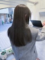 ラレイ ハラジュク(Lalei harajuku)&nbsp;【白石】ブリーチなしオリーブグレージュ6トーン透明感