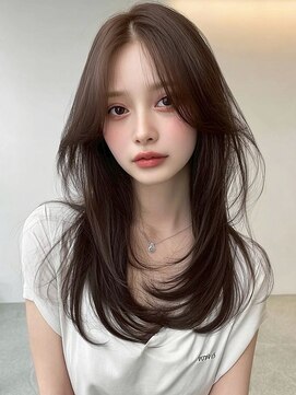 アイシーキョウト(I see kyoto) ロングレイヤー/前髪あり/くびれロング/ハッシュカット