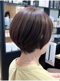 大人ショートボブ