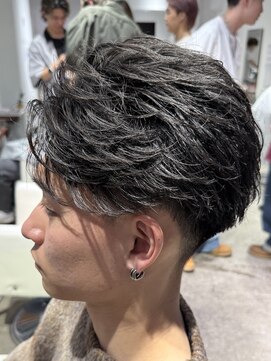 オーシャントーキョー 渋谷(OCEAN TOKYO) フェザーパーマ毛流れパーマフェザーショートニュアンスパーマ