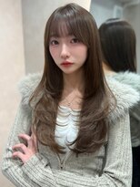 ロンド リリー 銀座(Lond Lily)&nbsp;オリーブグレー/ブリーチなし/マロンベージュ/黒髪/小顔/銀座