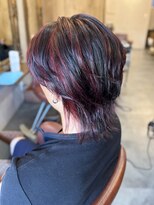 フリーク 土浦店(FREAK)&nbsp;メンズウルフ×レッドカラーローライト