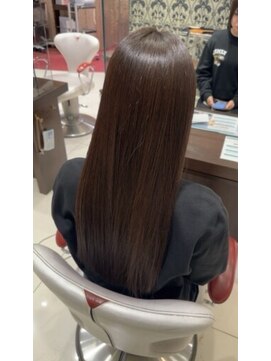 アース 四日市店(HAIR&MAKE EARTH) つるんと美髪ロング