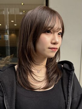 ヘアープレイス ヴィブ(hair place VIVE) ミディアムレイヤー　ハッシュカット