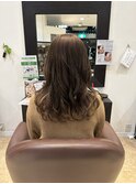 ゆるふわセミロング