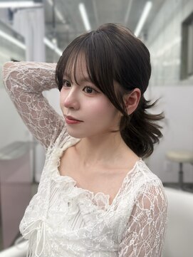 アリュウル 表参道(ALLURE) 小顔ヘア/盛れる顔まわりカット×グレージュカラー◯伊藤