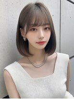 レア 銀座(Le'a)&nbsp;韓国ボブレイヤーボブレイヤーボブ髪質改善ボブ20代ミニボブ