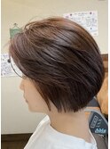 似合わせ立体カットと自然派艶髪ヘナカラー3