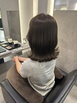 セカンド 鴨江店(2COND)&nbsp;くびれミディアム×オリーブブラウン
