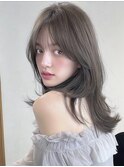 レイヤーカットハイレイヤー顔周りカット韓国風レイヤー髪質改善