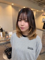 ファンド 千葉(fand)&nbsp;★暗髪ベースの大人エンドカラー♪
