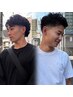 【平日限定】高森指名限定メンズカット＋パーマ￥9900