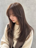 サニー(Sunny)&nbsp;ストレートロング×レイヤー×ナチュラルブラウン