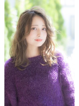 ミエルヘアービジュー(miel hair bijoux) 【miel hair bijoux】大人かわいい無造作ヘア♪