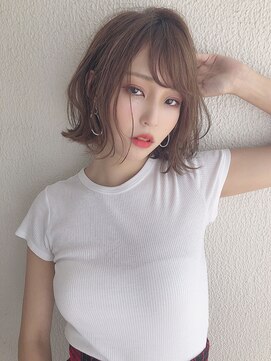 ノアフライ(NOAH FLY) ♪大人ボブ外ハネニュアンスパーマ♪