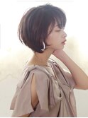大人レイヤーボブ「ノーブレス×抜け感」