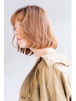 テイラー(Taylor)&nbsp;［Taylor］☆大宮　オレンジベージュ×ゆるふわボブ