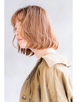 テイラー(Taylor) ［Taylor］☆大宮　オレンジベージュ×ゆるふわボブ