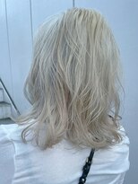 ルーファス 恵比寿 渋谷(Ruufus)&nbsp;透明感ホワイトブロンドカラー【Ruufus恵比寿渋谷】3157ｄ