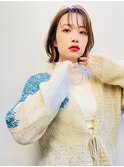 【Taylor】大宮　レイヤーボブ×シアーベージュ
