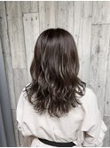 グレージュ系カラー''ライラックラテ'''
