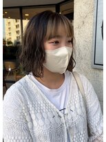アース 稲毛海岸店(HAIR&MAKE EARTH) 前髪インナー&パーマ