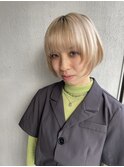bob×layerカット