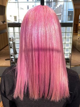 リブロ(liblo) ピンクミディアムヘア【liblo】