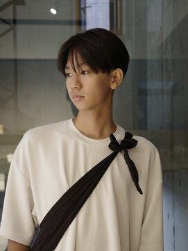 ネロ ヘアサロン 渋谷(NERO HAIR SALON) 【眞下秋歩】前髪で透け感をプラス◎メンズマッシュ