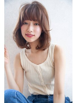 ラローレン(La LAUREN) LaLAUREN☆sapporo☆ヌーディーアッシュ☆ ミディ