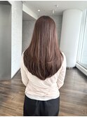 レイヤーカット/セミロング/艶カラー/学割U24 
