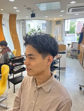 モナリザ(Monalisa) 【20代】メンズ　ツイストスパイラルパーマ