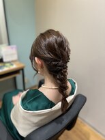 グランミーツ(Grand meets)&nbsp;編み下ろしヘアアレンジ