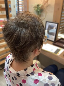 モンプルポ(momp repos) グレイショート