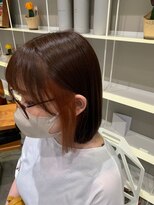 ドレス(Dress)&nbsp;ショートボブ/イヤリングカラー/ブラウン