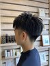 【メンズ限定】メンズカット＋眉カット+炭酸シャンプー　　8000円