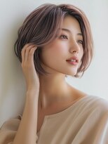 アルトリスト(Altruist Aging×HAIR&SPA)&nbsp;★ダークアッシュ大人ガーリーボブ着物似合わせカット/髪質改善