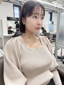 キートス(Kiitos) 切りっぱなしボブ丸みボブタッセルボブ韓国ボブくびれボブ