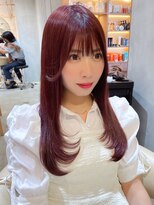 ロンド エスポワール 錦糸町(Lond espoir)&nbsp;黒髪ネビージュ小顔ボブルフレイヤー顔まわり