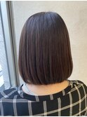乾かすだけでまとまるボブ