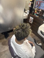 ストローヘアー(STRAW hair)&nbsp;金メッシュ
