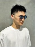 ダークアッシュ/ニュアンスパーマ/韓国マッシュ/スペインカール