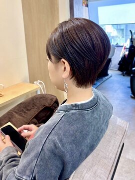 バッカ 横浜桜木町店(BACCA) ショート、グレージュ