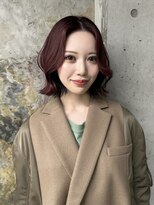 ソル ジングウマエ(SOL JINGUMAE)&nbsp;ボルドーカラー / レイヤーボブ