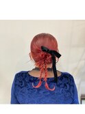 およばれヘアアレンジ